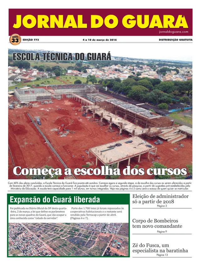 Capa da edição nº 773
