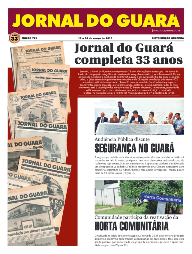 Capa da edição nº 775