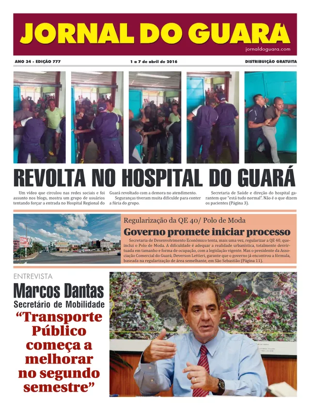 Capa da edição nº 777