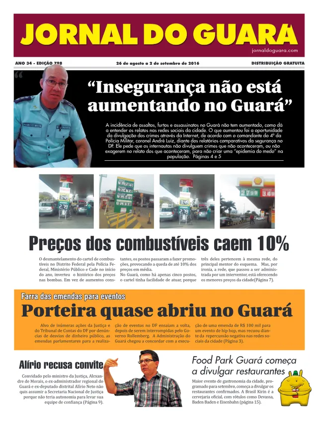 Capa da edição nº 798