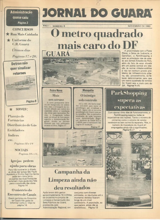 Capa da edição nº 8