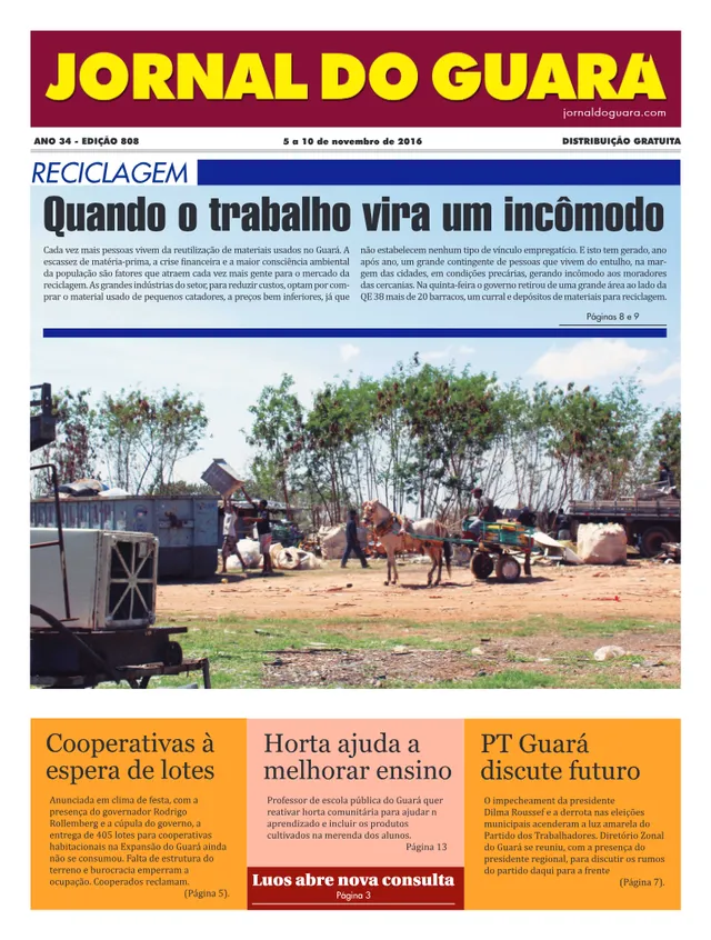 Capa da edição nº 808