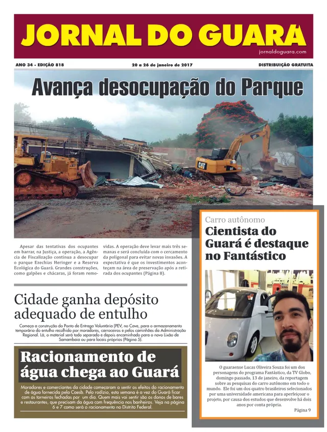 Capa da edição nº 818