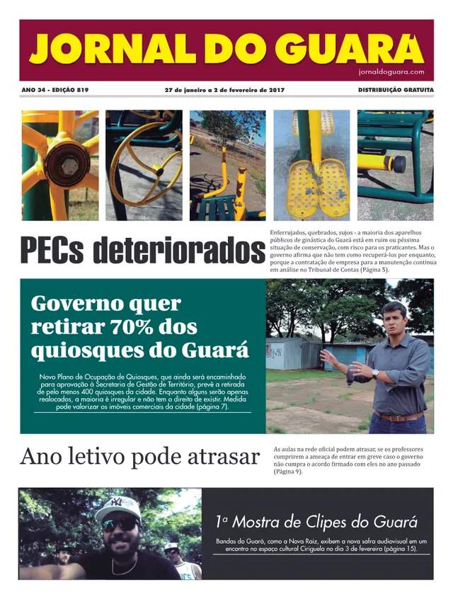 Capa da edição nº 819