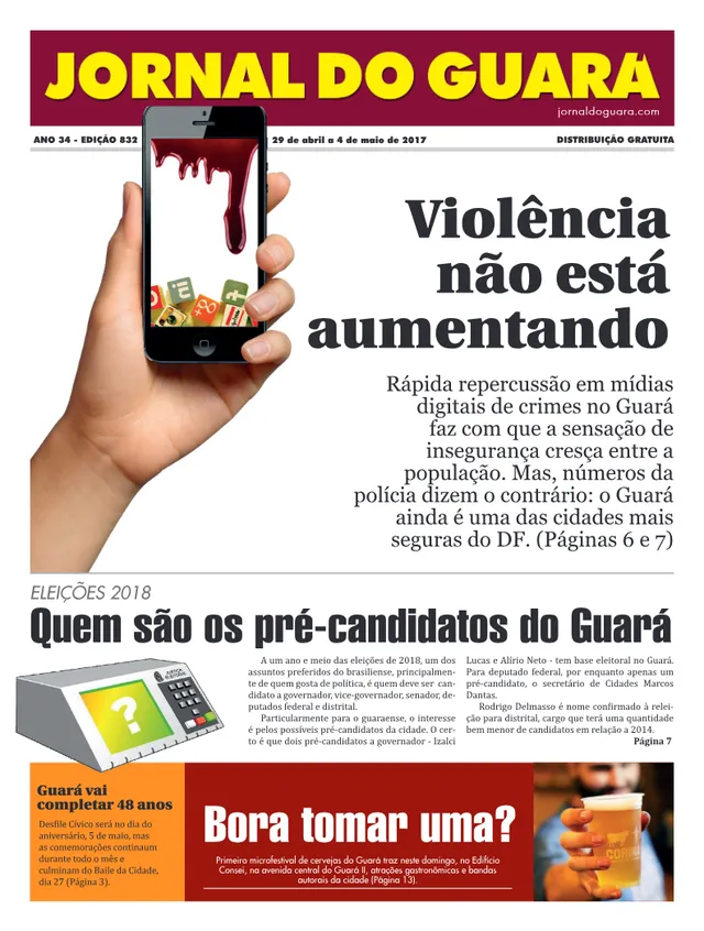 Capa da edição nº 832
