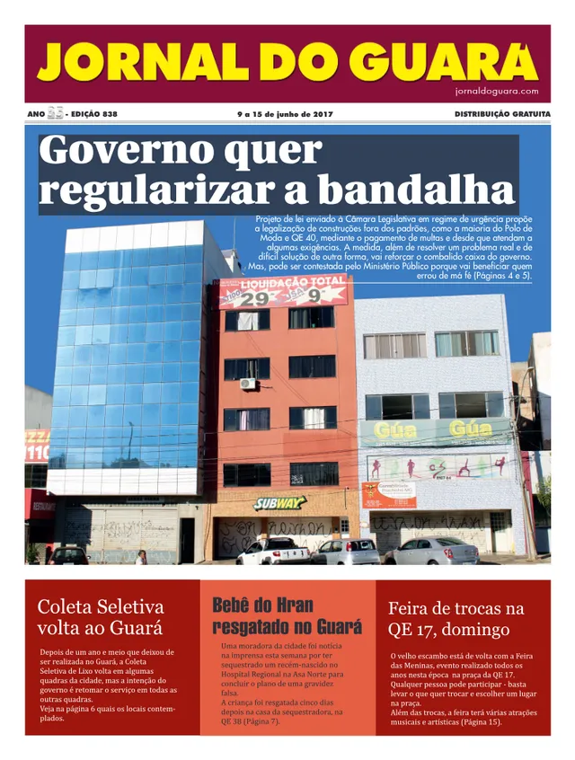 Capa da edição nº 838
