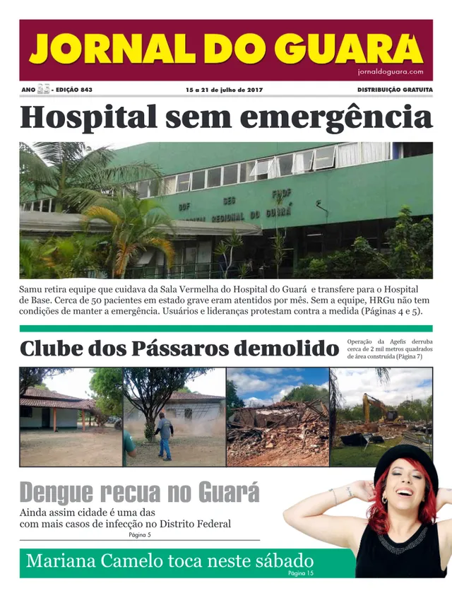 Capa da edição nº 843