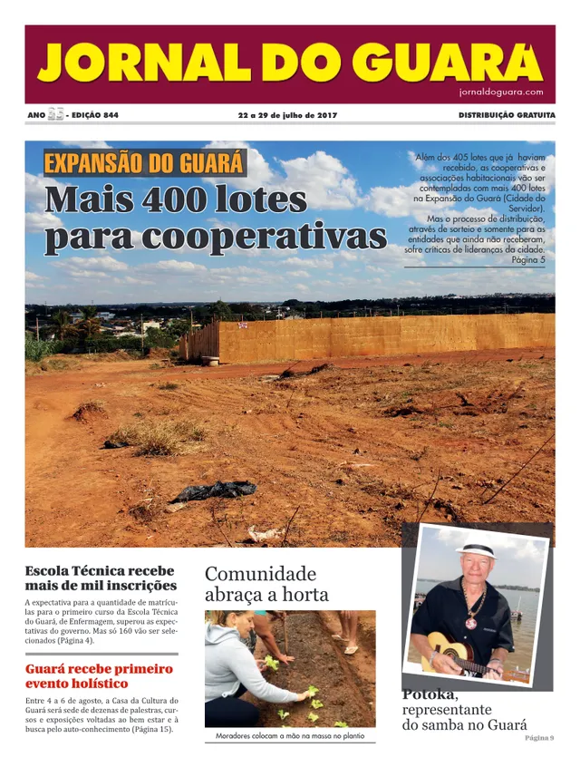 Capa da edição nº 844