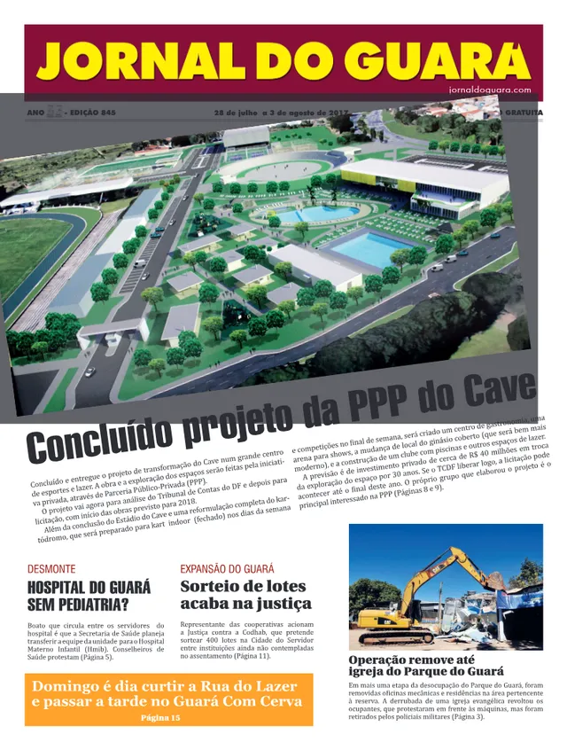 Capa da edição nº 845
