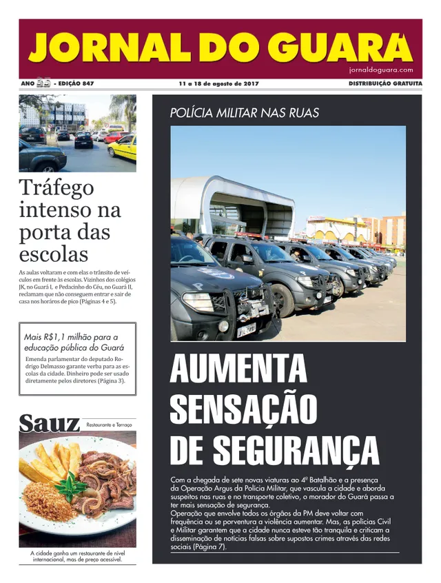 Capa da edição nº 847