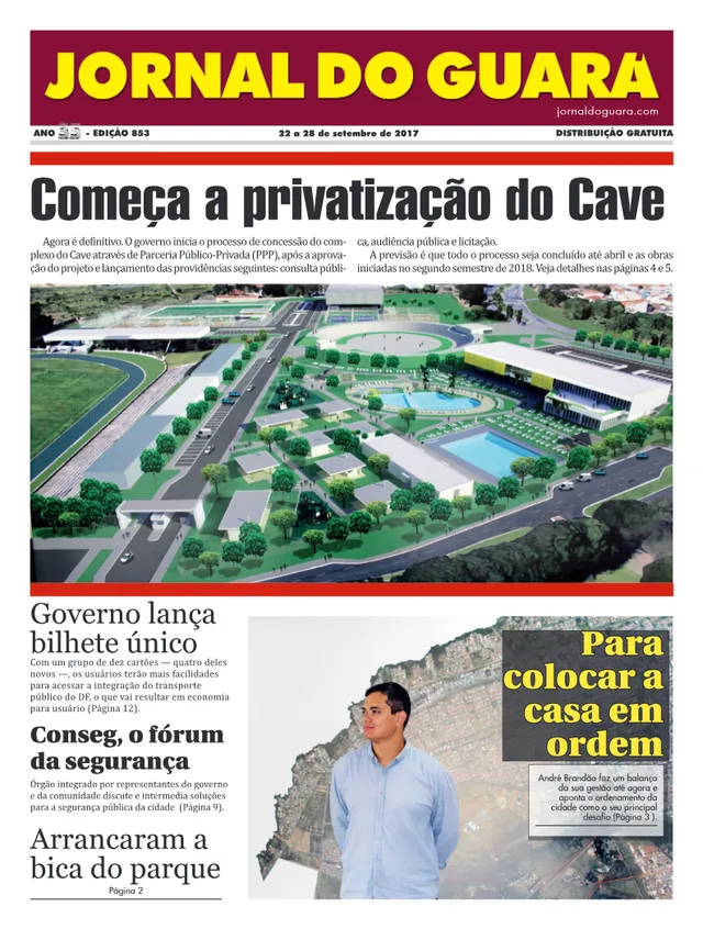 Capa da edição nº 853