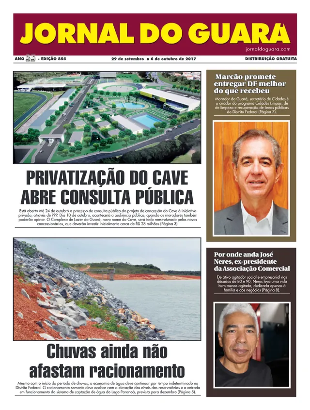 Capa da edição nº 854