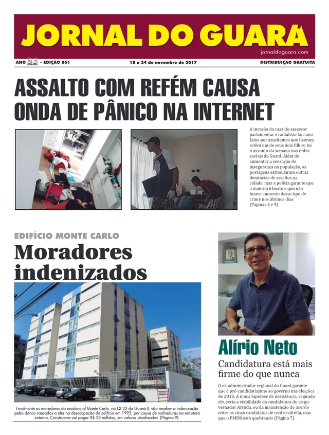 Capa da edição nº 861