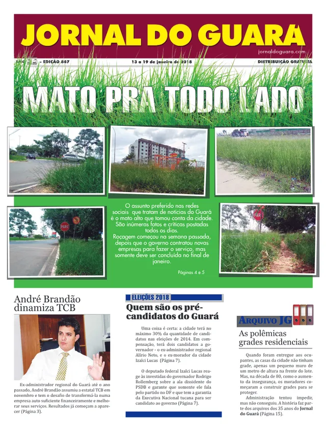Capa da edição nº 867