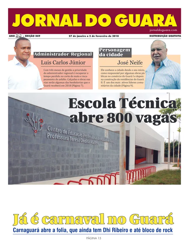 Capa da edição nº 869