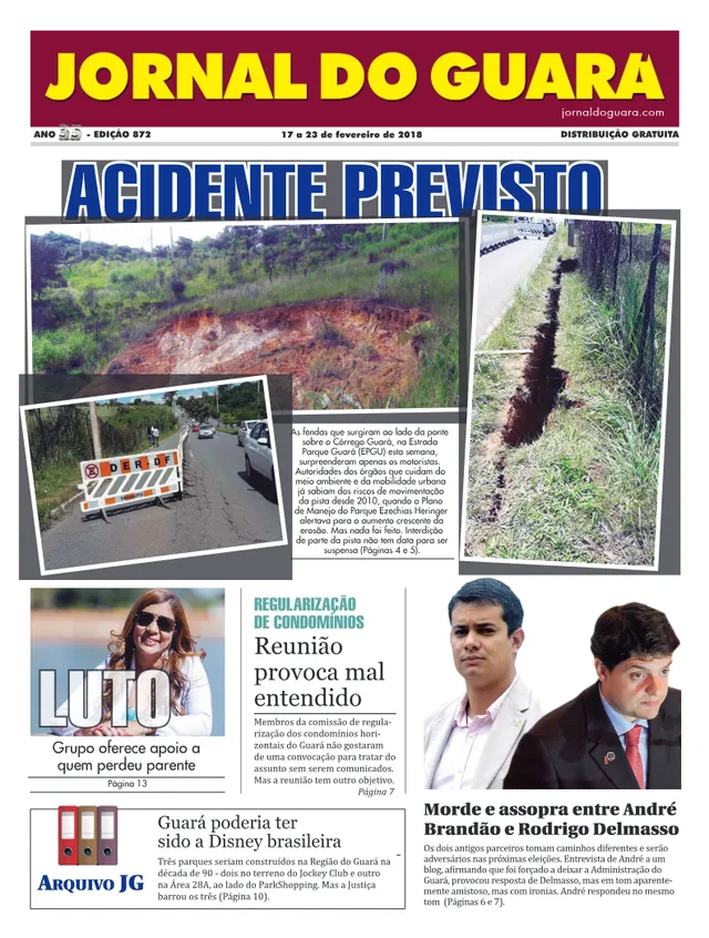 Capa da edição nº 872