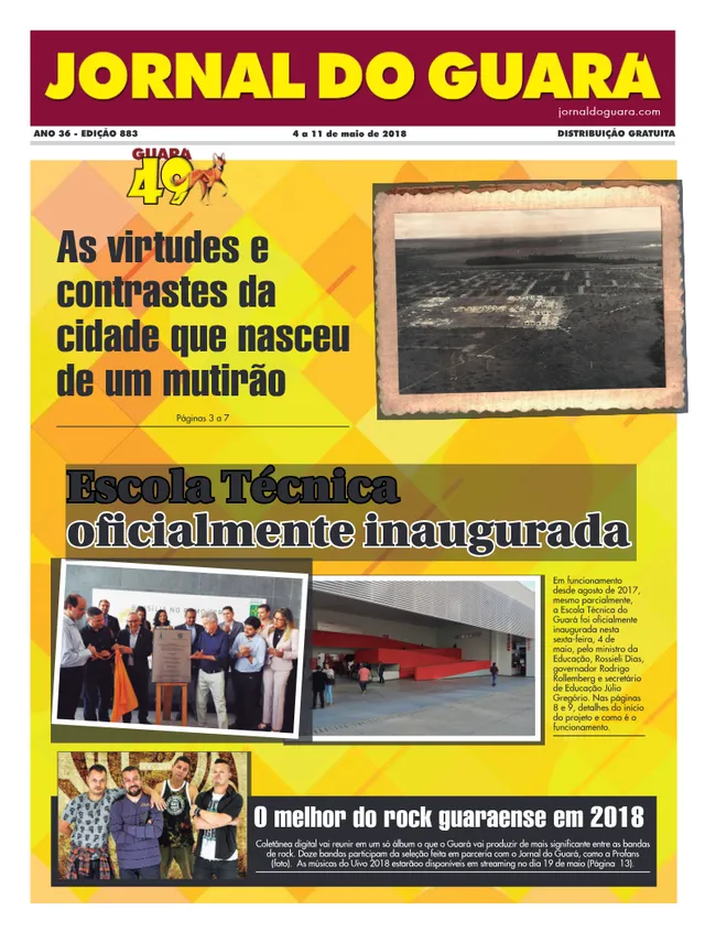 Capa da edição nº 883