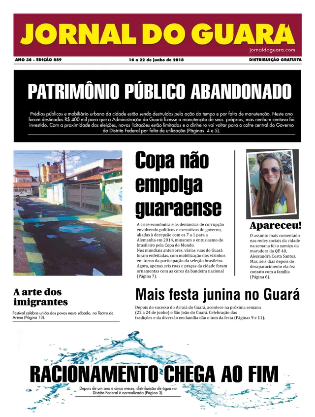 Capa da edição nº 889