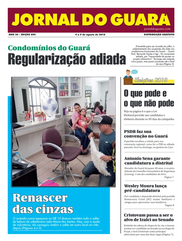 Capa da edição nº 896