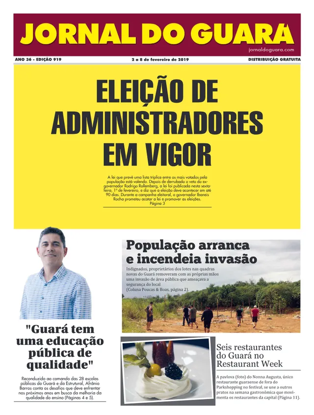 Capa da edição nº 919