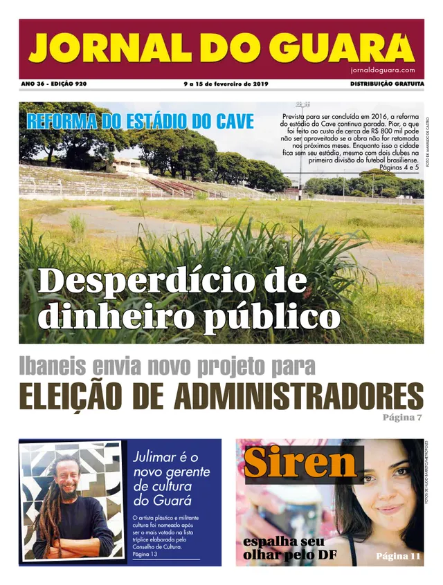 Capa da edição nº 920