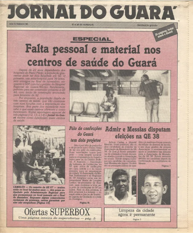 Capa da edição nº 95