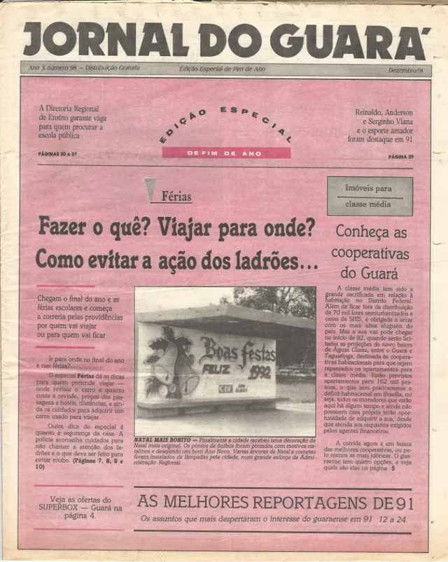 Capa da edição nº 98