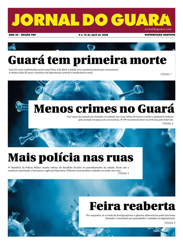 Capa da edição nº 980