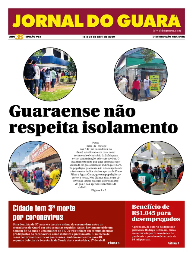 Capa da edição nº 982