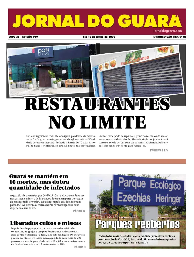 Capa da edição nº 989