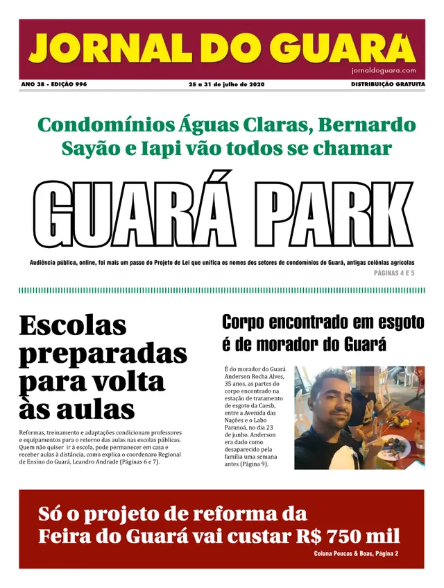 Capa da edição nº 996
