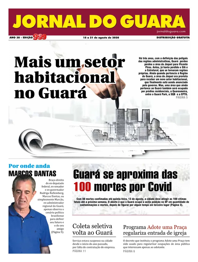Capa da edição nº 999